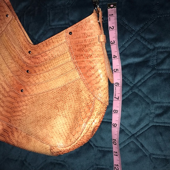 Cole Haan Trinity Python Print Bag - Picture 12 of 14